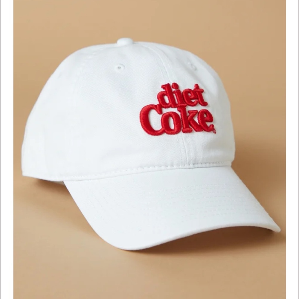 Diet Coke Embroidered logo Baseball Hat